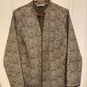 Blazer - bamboo design, Nehru collar size 18/20